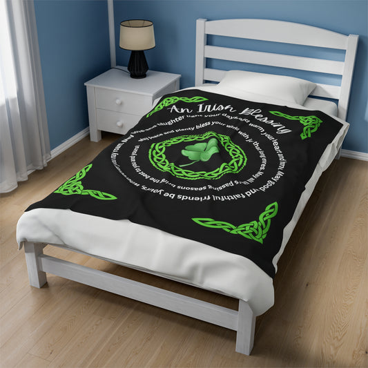 An Irish Blessing Blanket