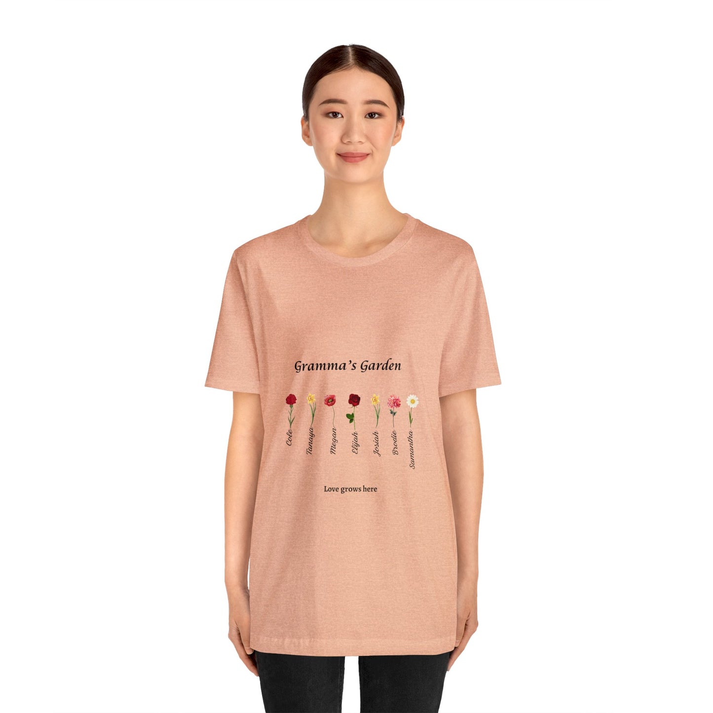 GRAMMA'S GARDEN Unisex Jersey Short Sleeve Tee