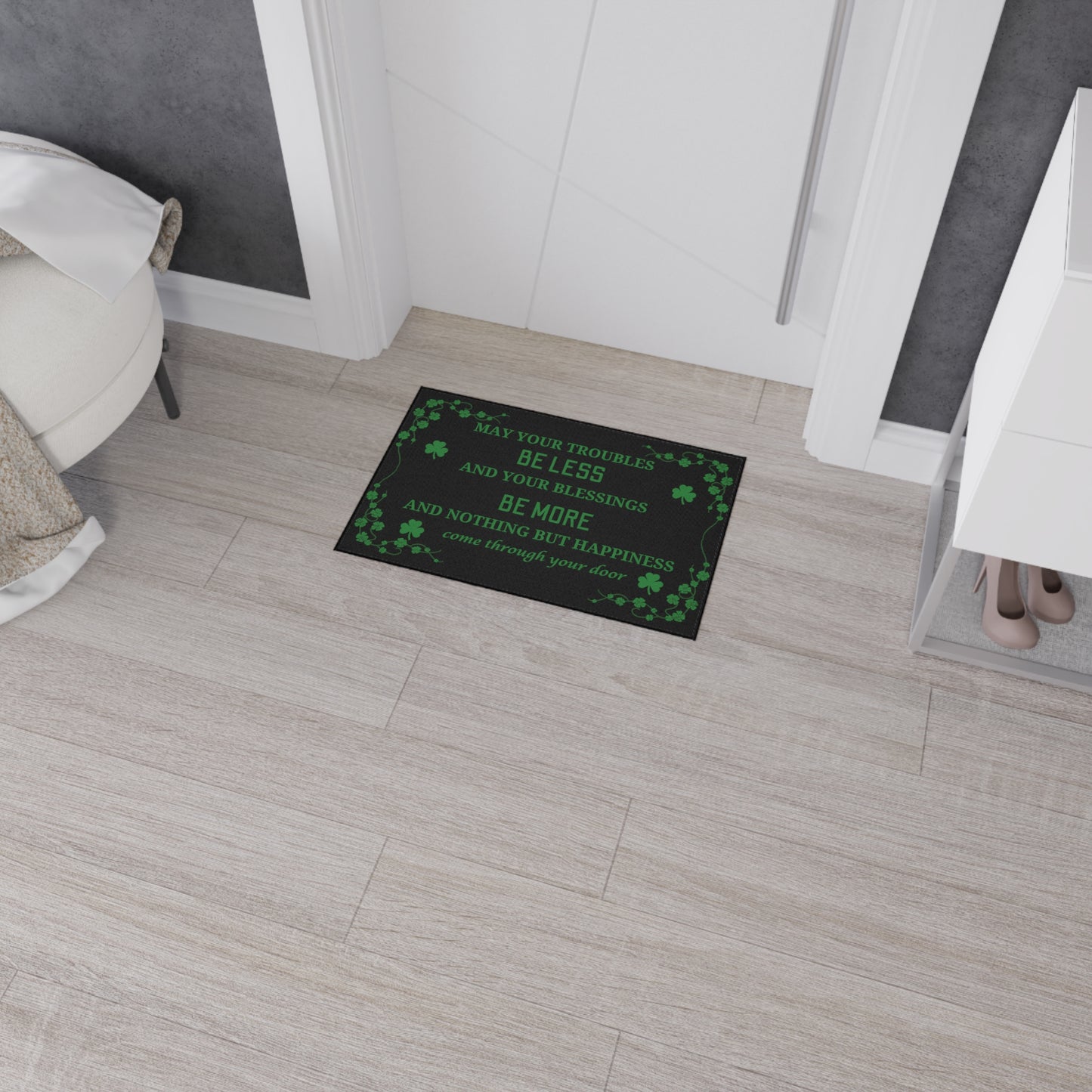 Irish Blessing Door Mat