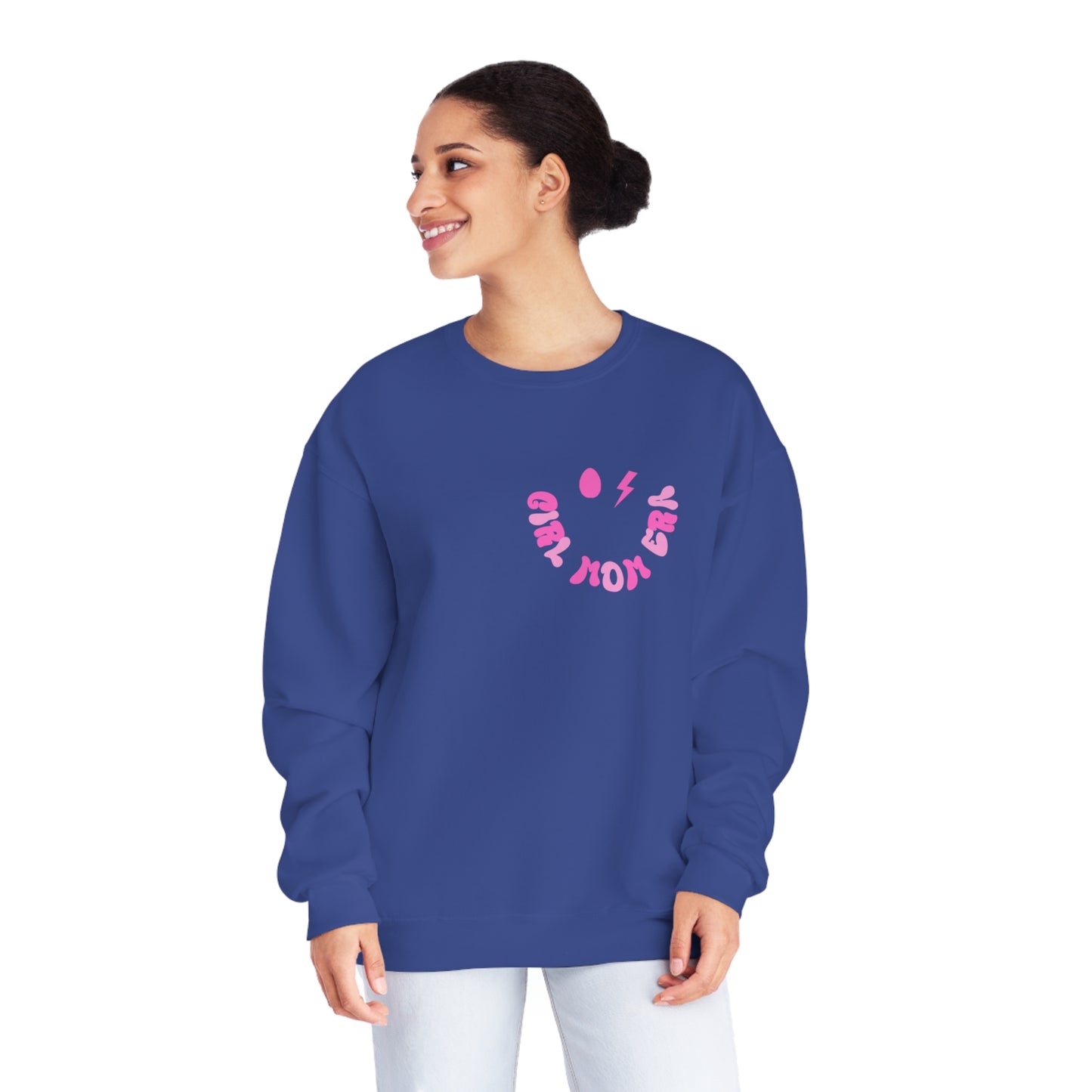 IN MY GIRL MOM ERA Unisex NuBlend® Crewneck Sweatshirt