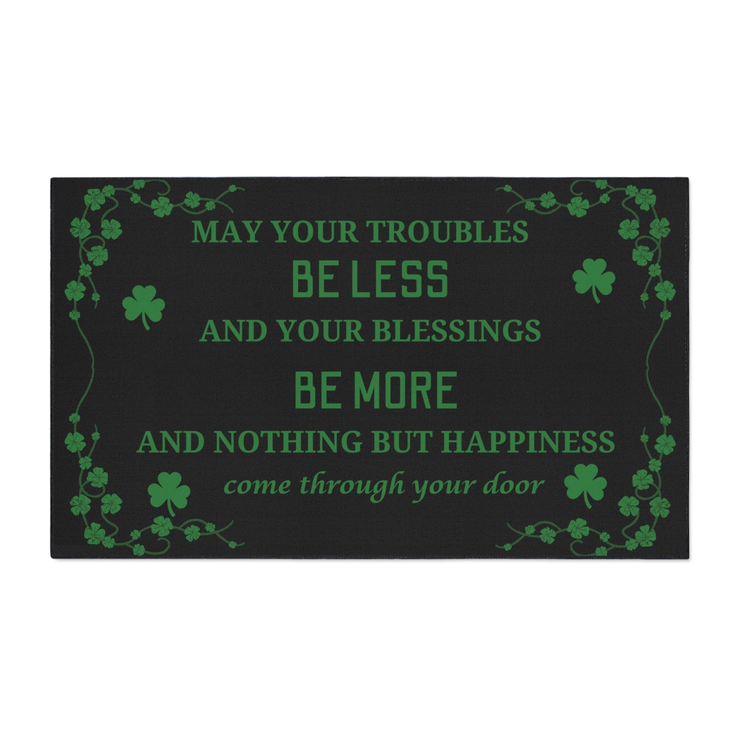 Irish Blessing Door Mat