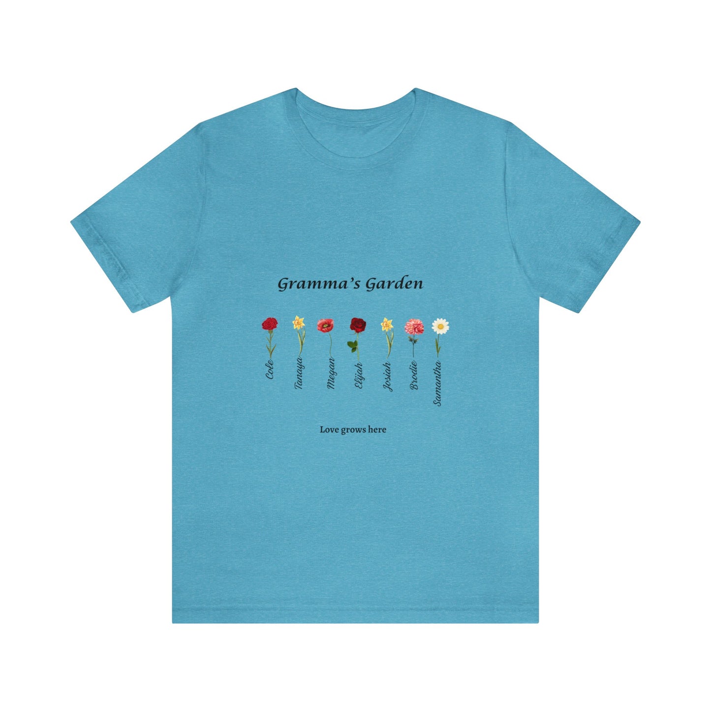 GRAMMA'S GARDEN Unisex Jersey Short Sleeve Tee