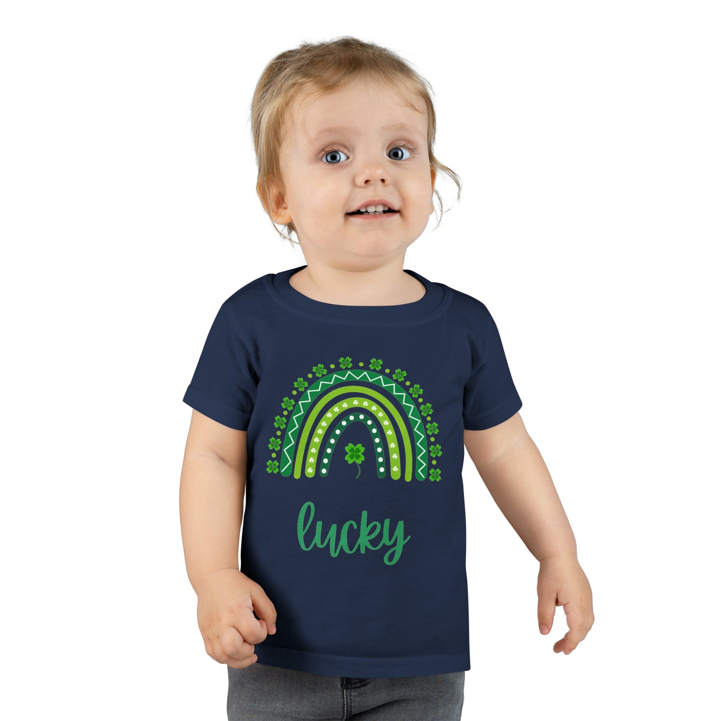 Toddler T-shirt Green Text