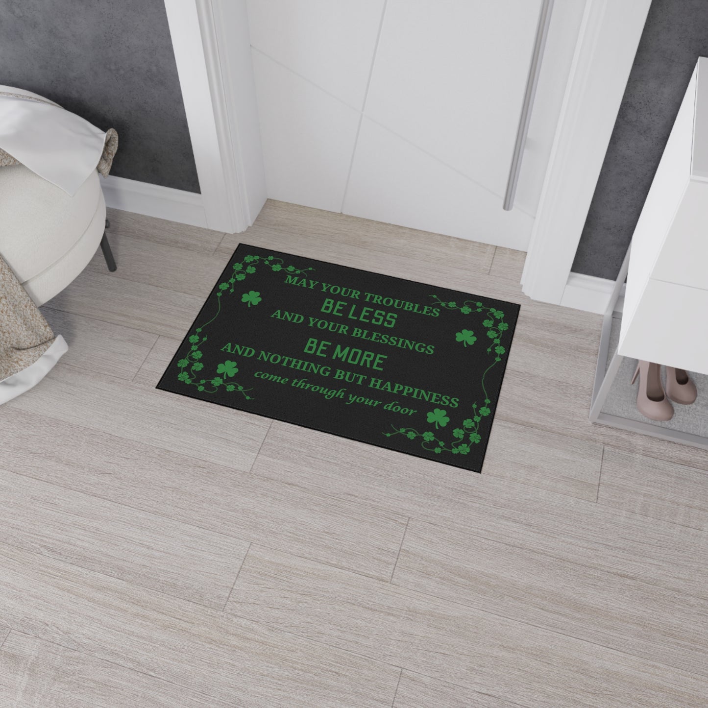 Irish Blessing Door Mat