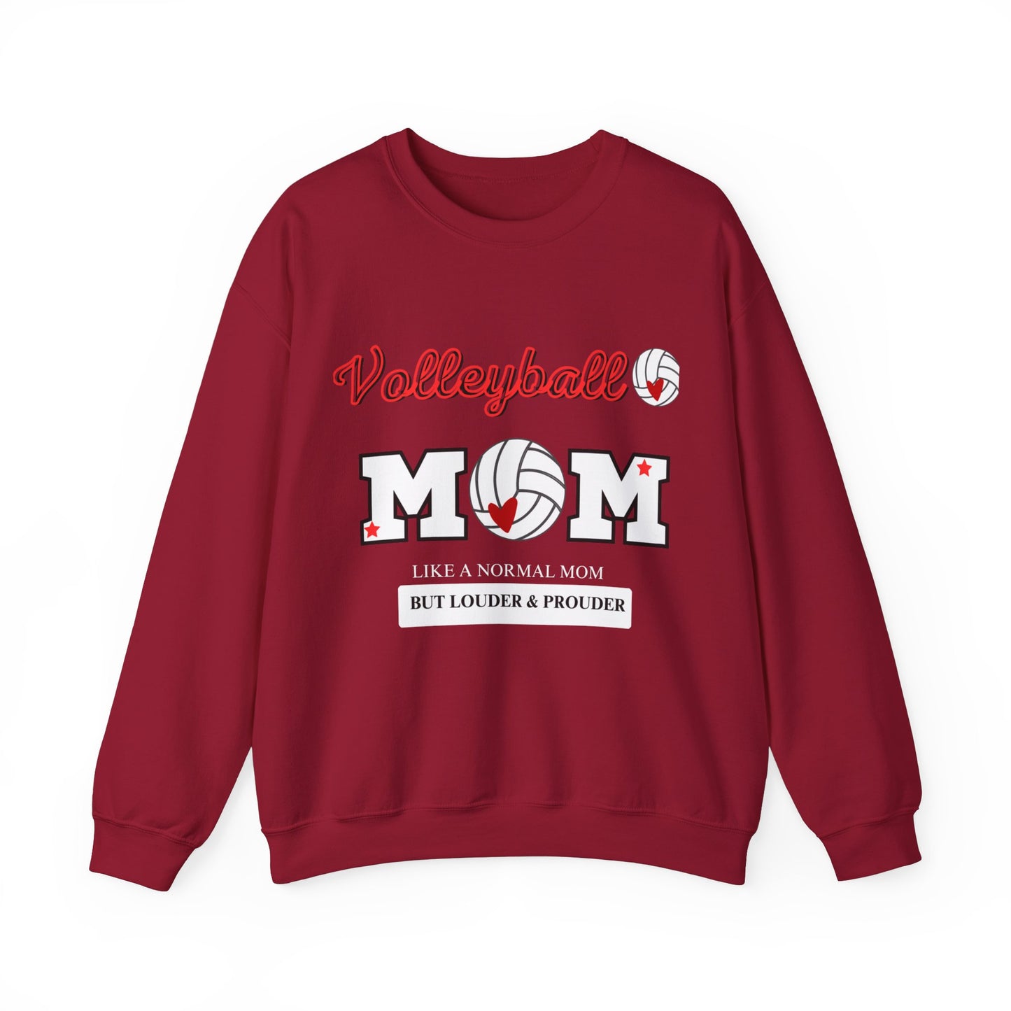 VolleyBall Mom Unisex Heavy Blend™ Crewneck Sweatshirt