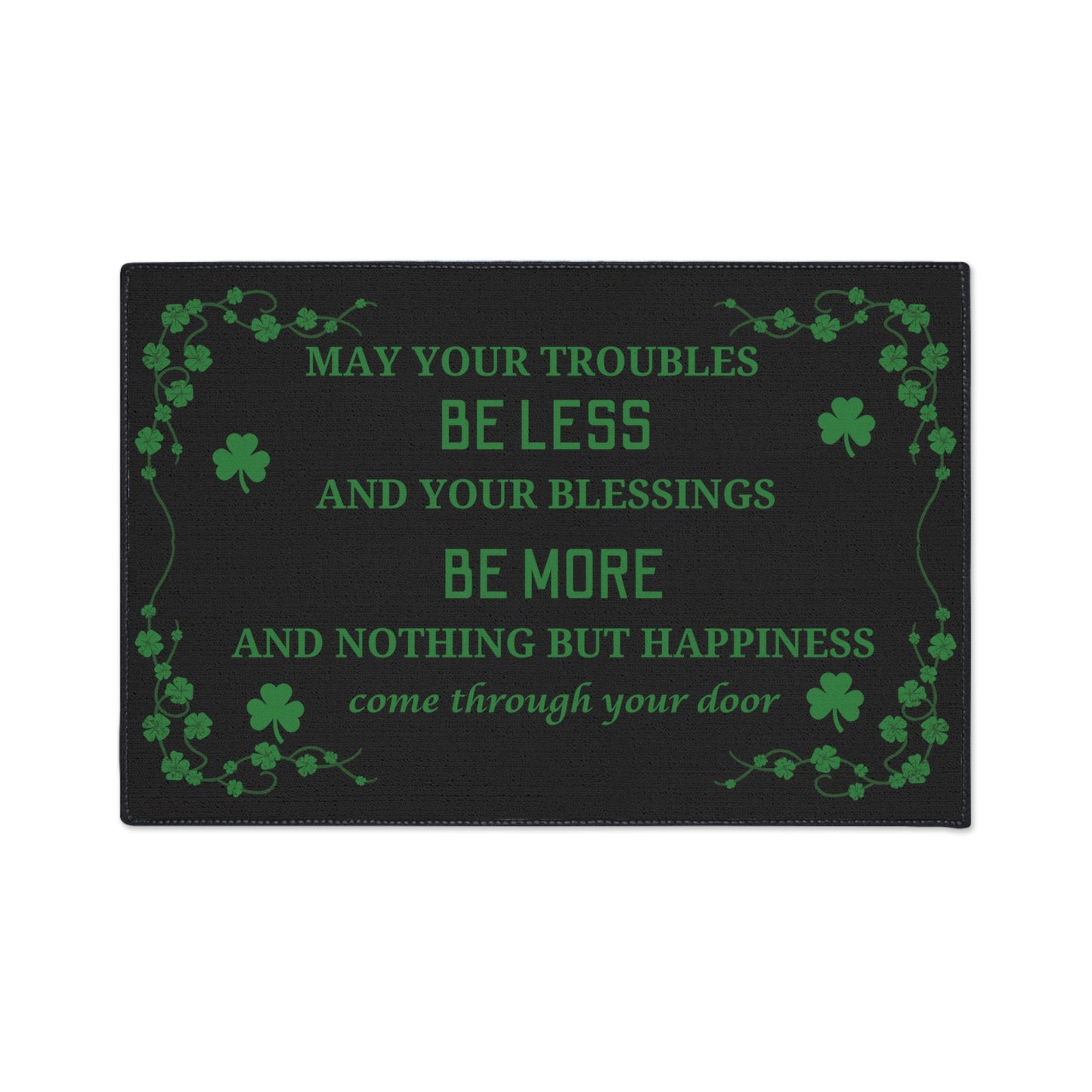 Irish Blessing Door Mat