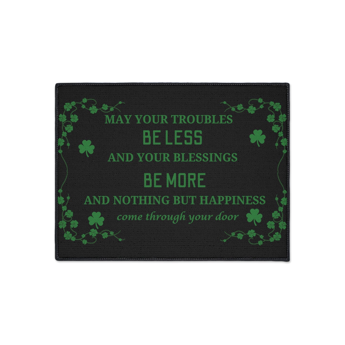 Irish Blessing Door Mat