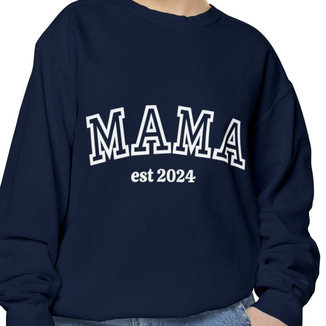 MAMA EST Unisex Garment-Dyed Sweatshirt