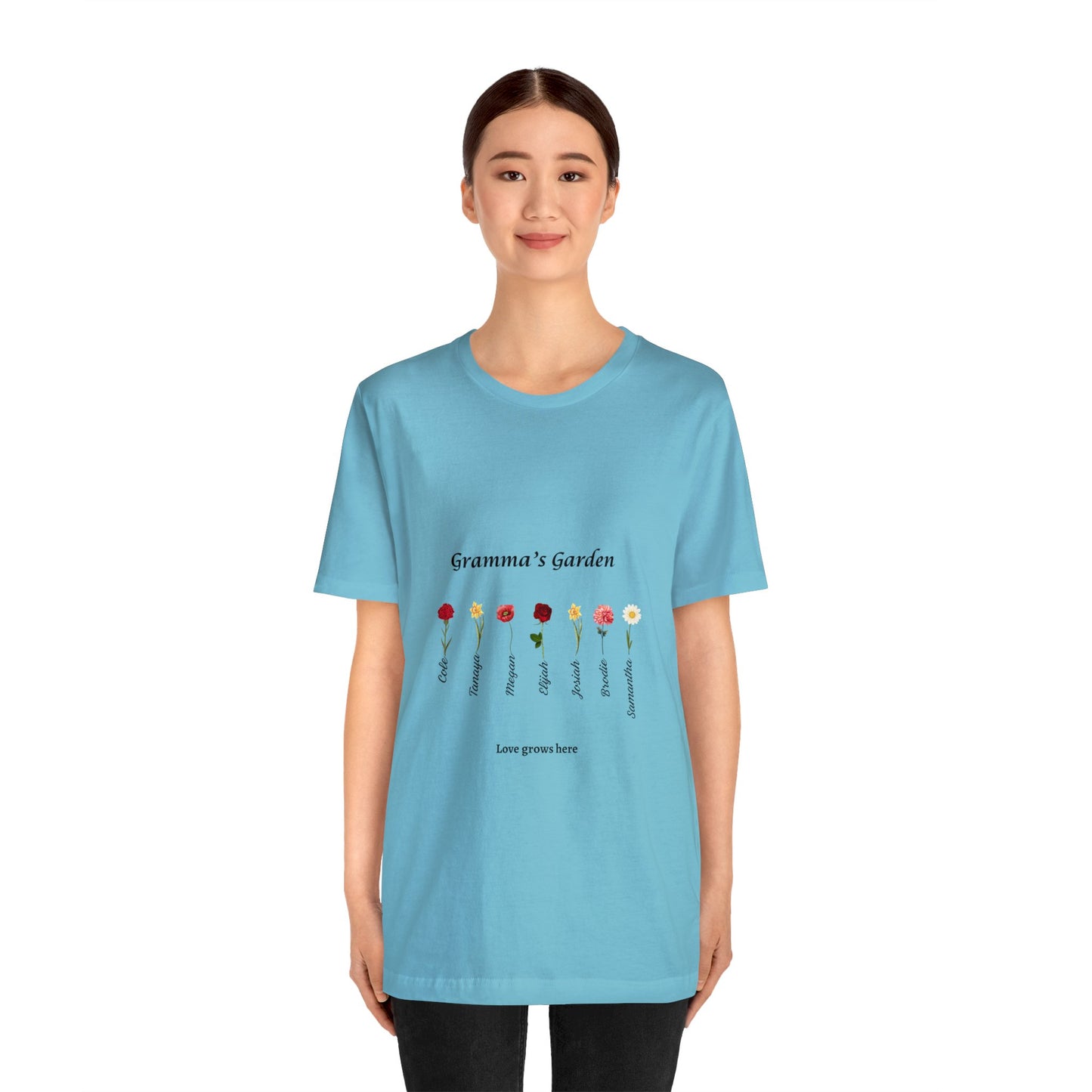 GRAMMA'S GARDEN Unisex Jersey Short Sleeve Tee