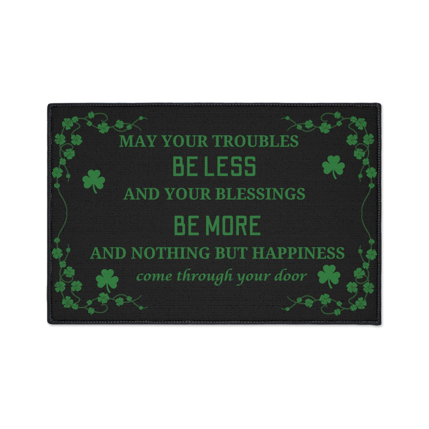 Irish Blessing Door Mat