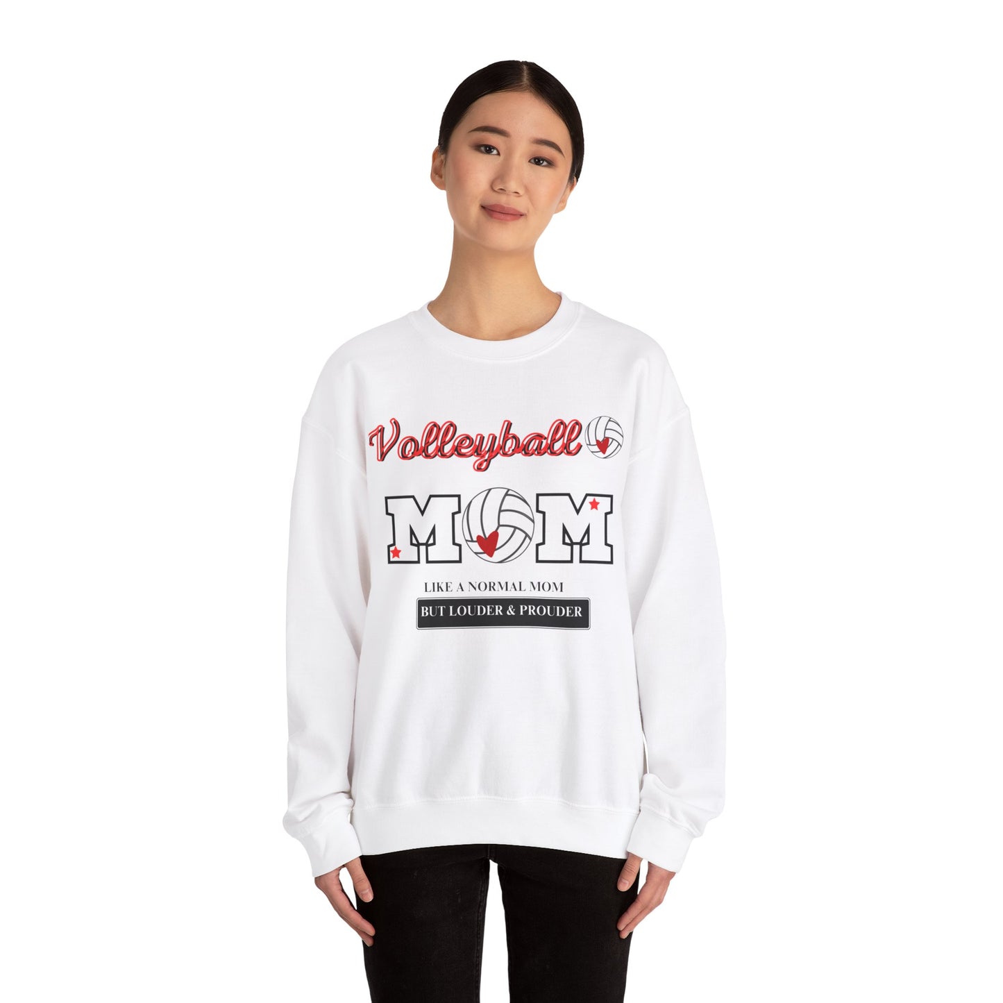 VolleyBall MOM Unisex Heavy Blend™ Crewneck Sweatshirt