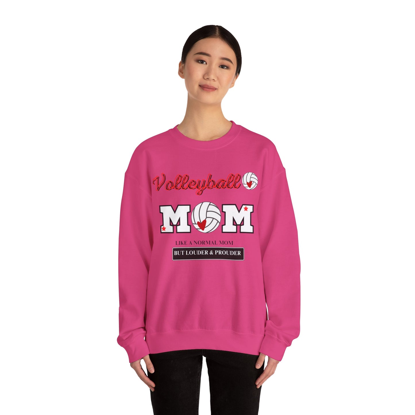 VolleyBall MOM Unisex Heavy Blend™ Crewneck Sweatshirt