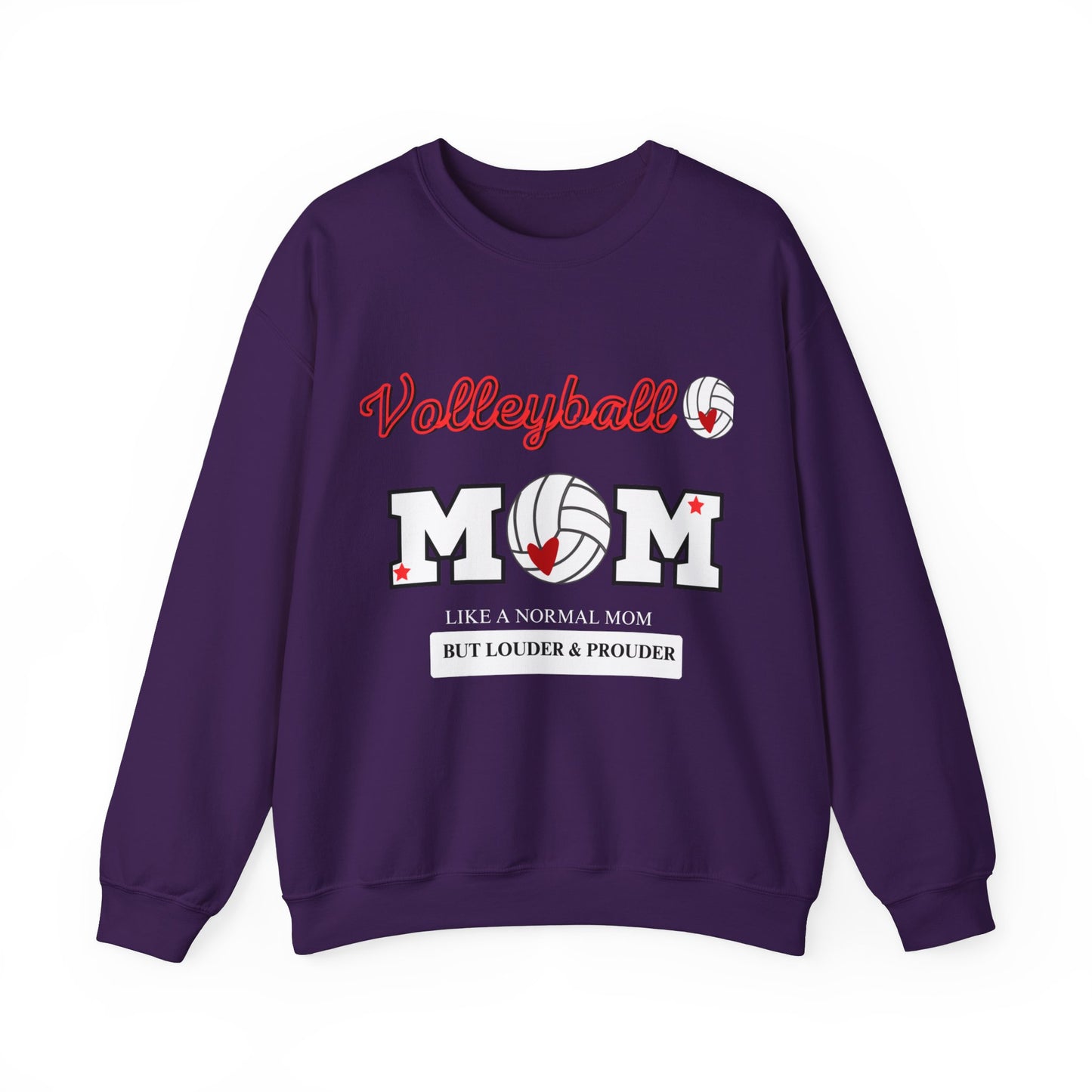 VolleyBall Mom Unisex Heavy Blend™ Crewneck Sweatshirt