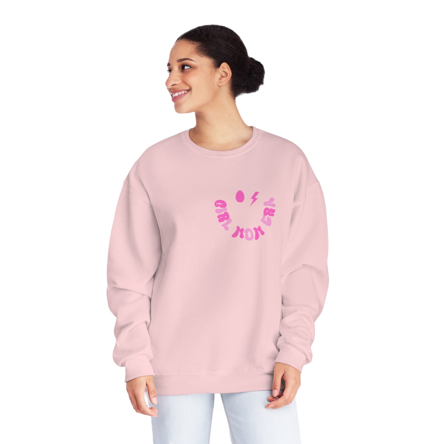 IN MY GIRL MOM ERA Unisex NuBlend® Crewneck Sweatshirt