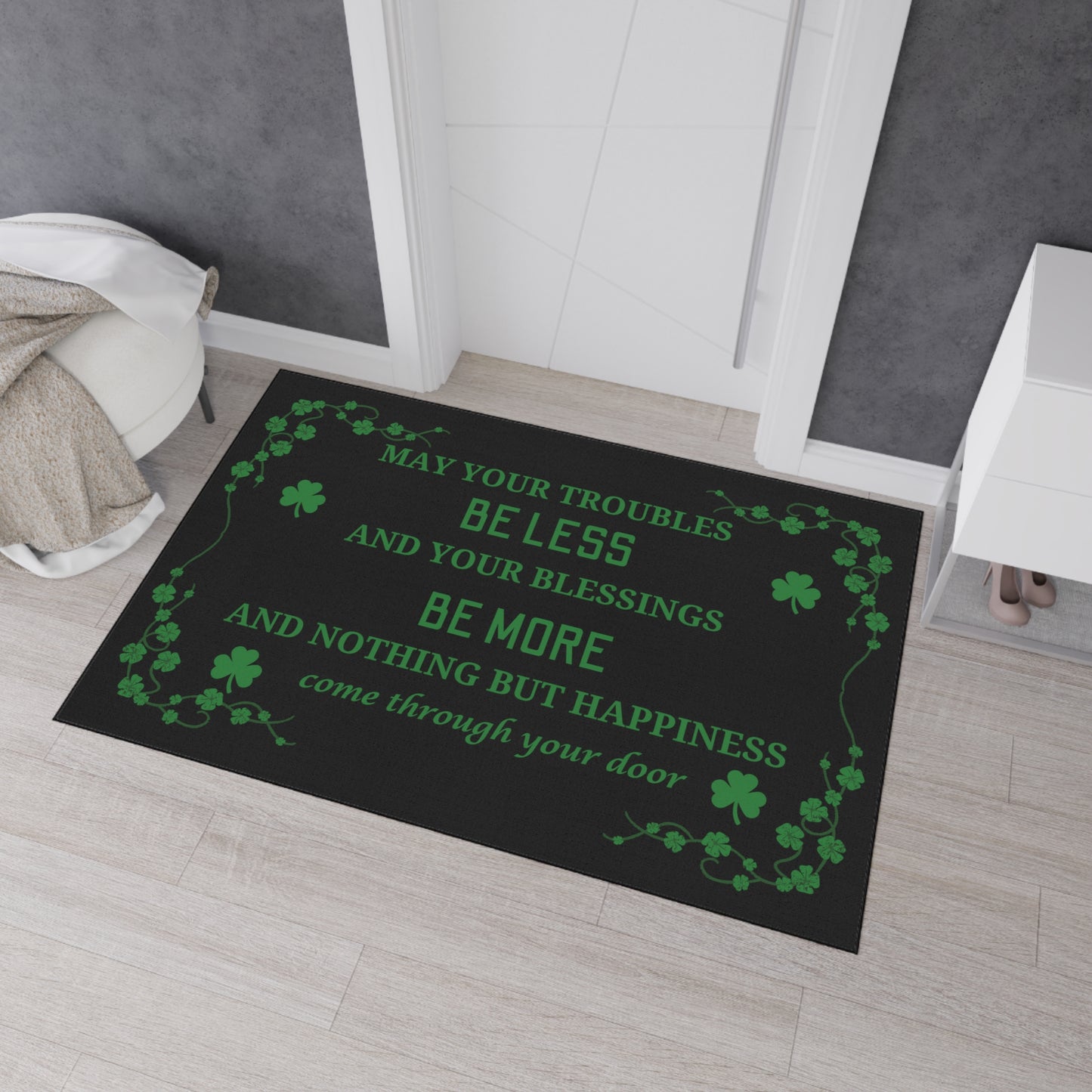 Irish Blessing Door Mat