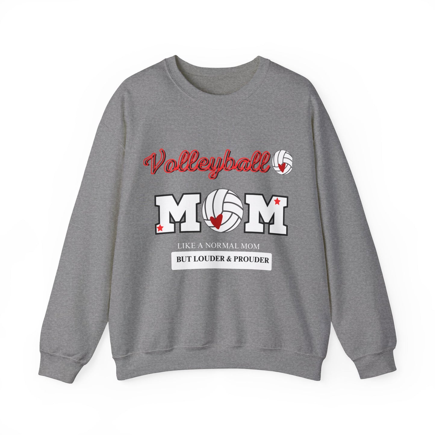 VolleyBall Mom Unisex Heavy Blend™ Crewneck Sweatshirt