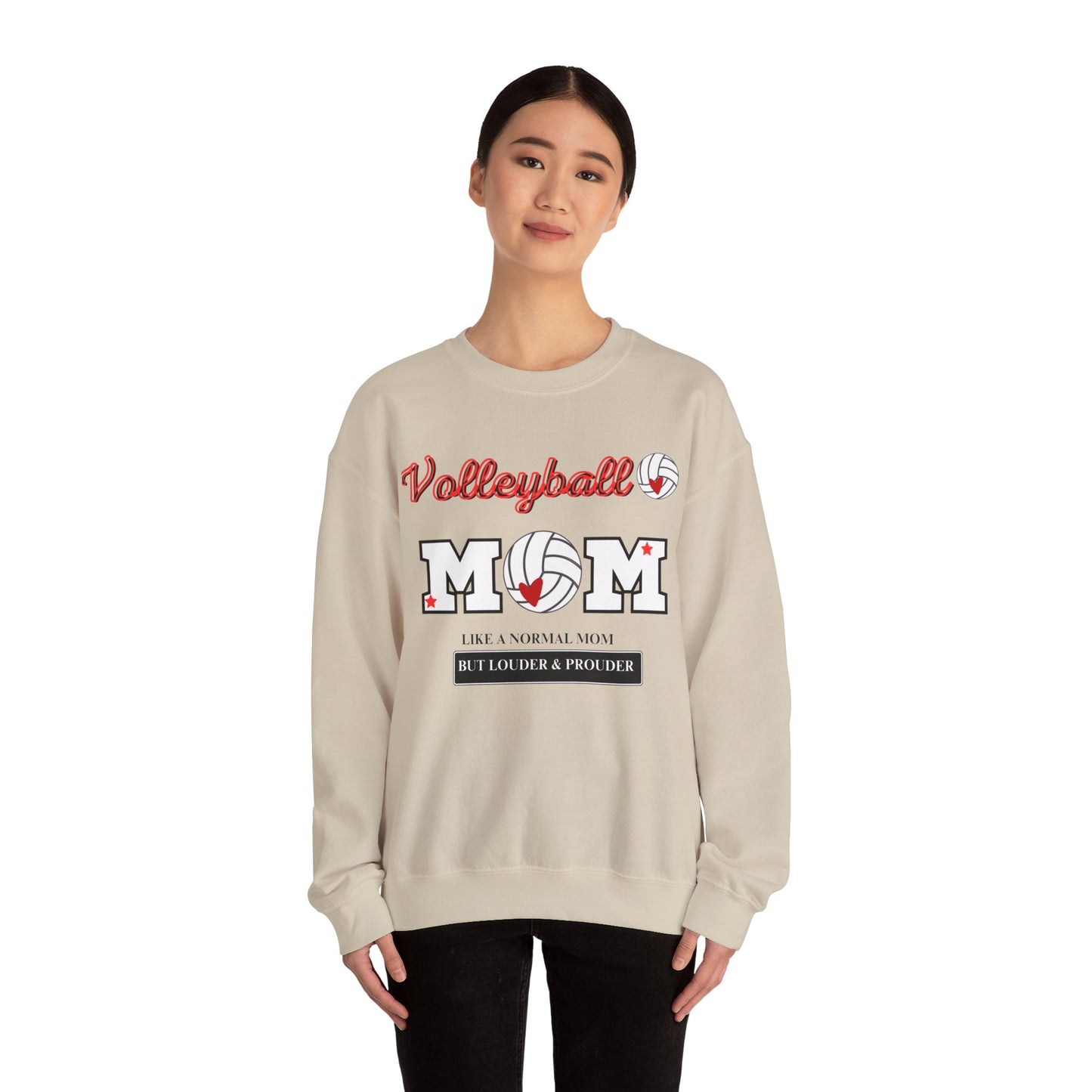 VolleyBall MOM Unisex Heavy Blend™ Crewneck Sweatshirt