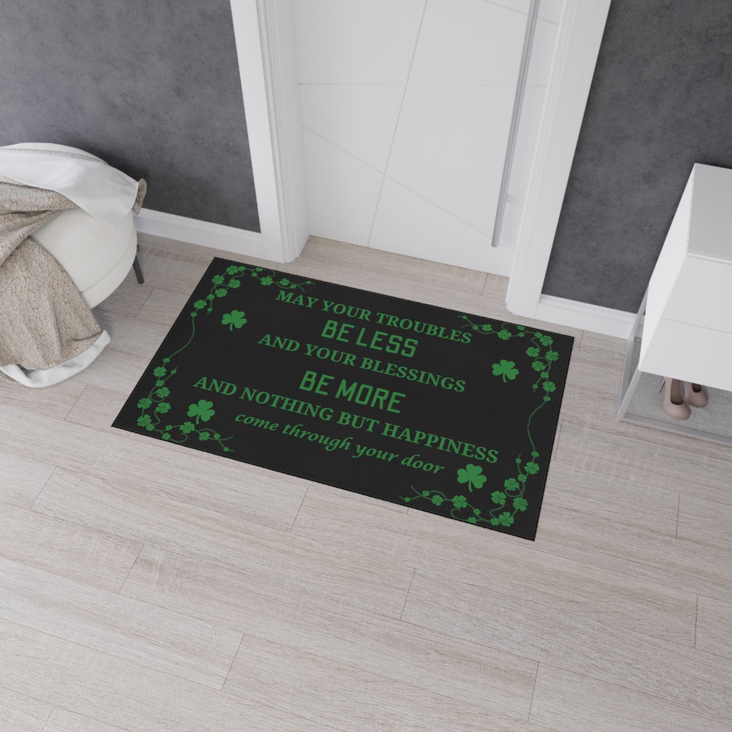 Irish Blessing Door Mat