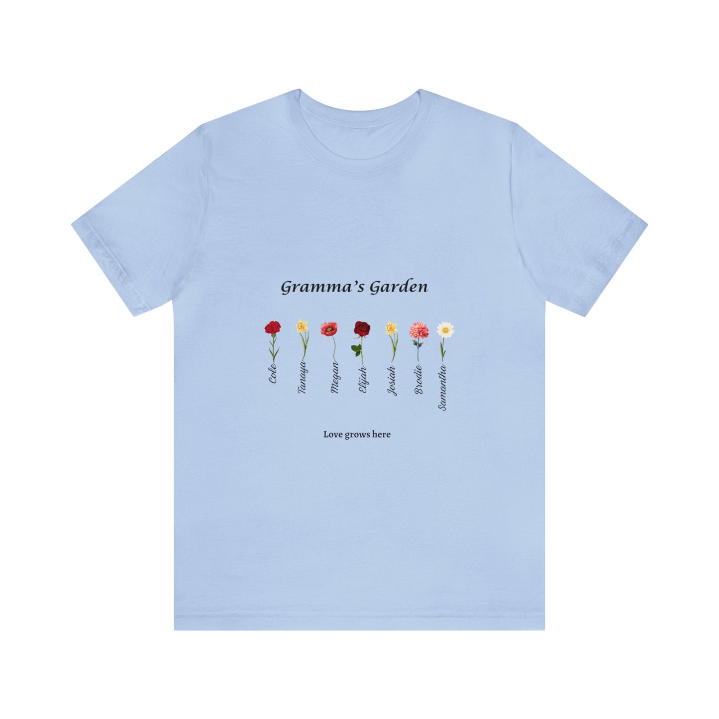 GRAMMA'S GARDEN Unisex Jersey Short Sleeve Tee