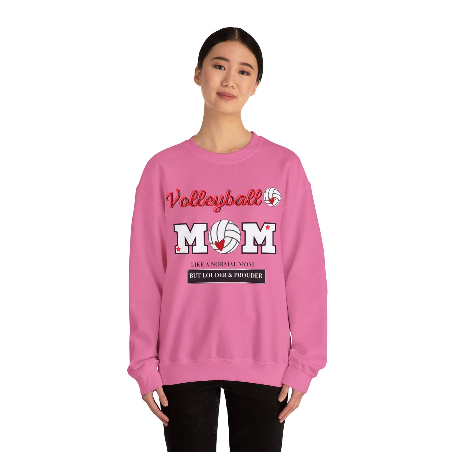 VolleyBall MOM Unisex Heavy Blend™ Crewneck Sweatshirt