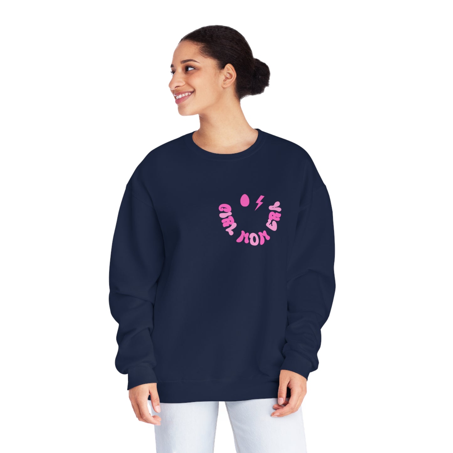 IN MY GIRL MOM ERA Unisex NuBlend® Crewneck Sweatshirt