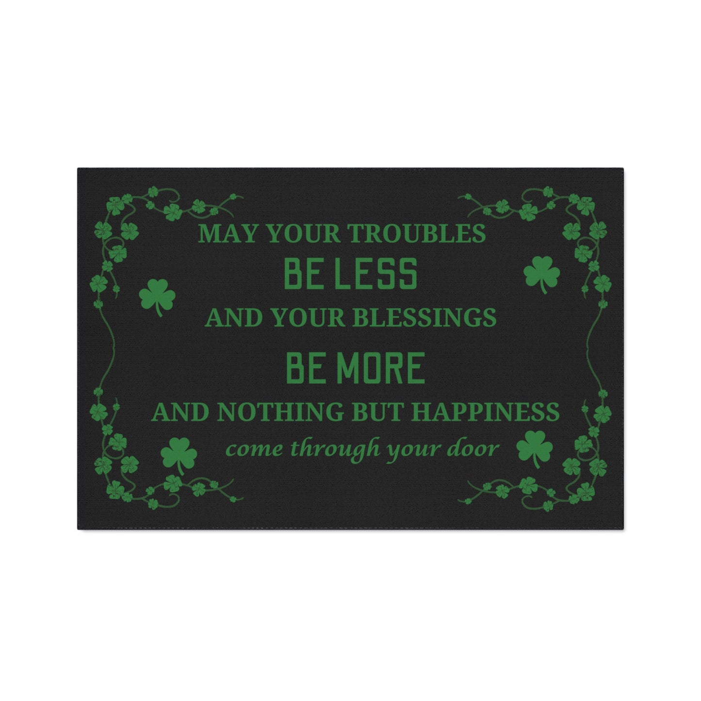 Irish Blessing Door Mat