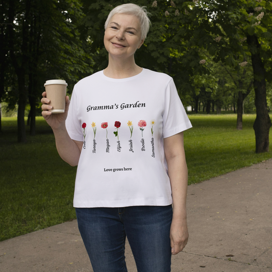 GRAMMA'S GARDEN Unisex Jersey Short Sleeve Tee