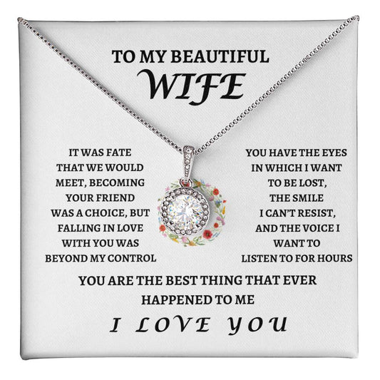 For the woman you're spending your life with