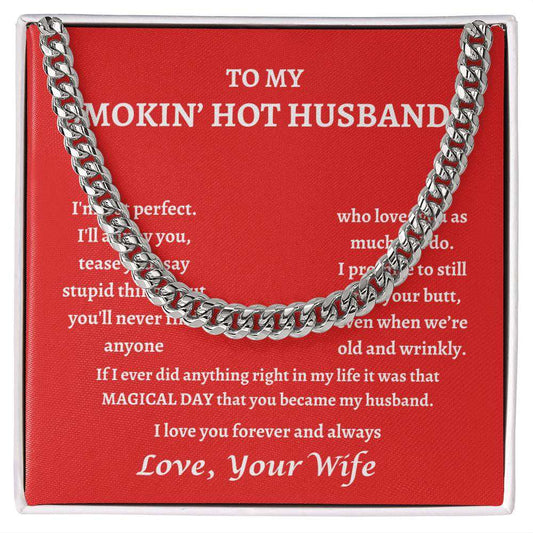 To my smoking hot husband