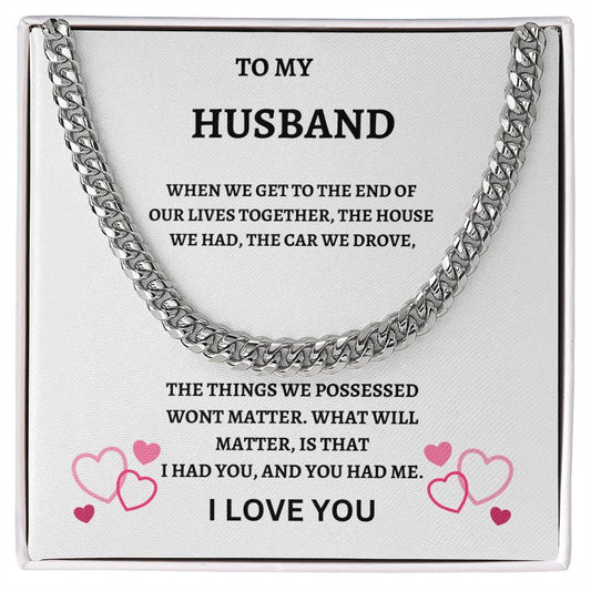 TO MY HUSBAND