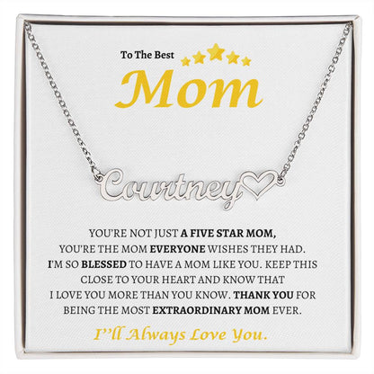 TO THE BEST MOM