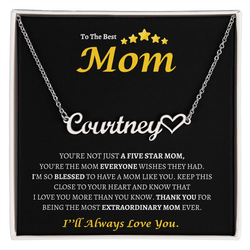 TO THE BEST MOM