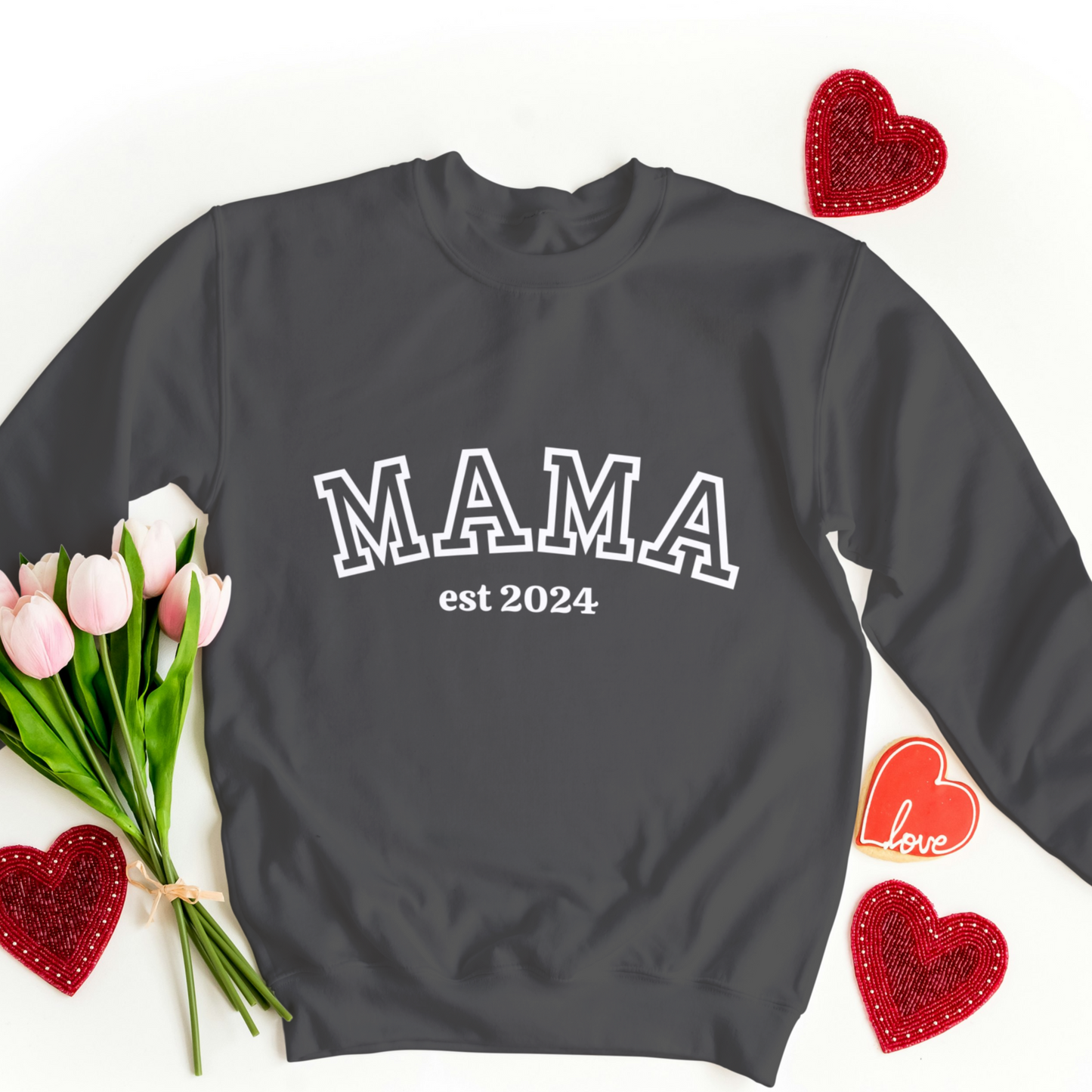 MAMA EST Unisex Garment-Dyed Sweatshirt